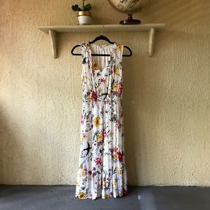 OLD NAVY Tea Length Floral Dress